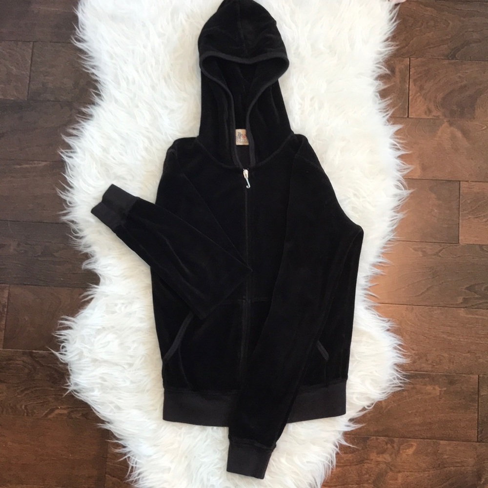 vintage juicy couture velour zip up  jacket